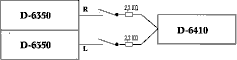 Abb.: Zusammenschaltung der 3 Cassettenrecorder